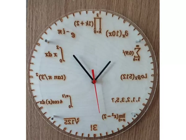 Physics Clock Printable 3d model Physics Clock Printable 3d model