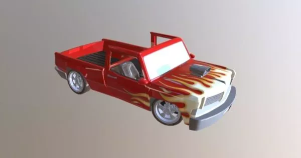 Firetruck Small Us Vehicle 3d model