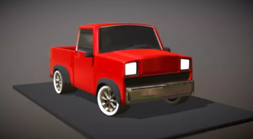 Drilling Truck 3d model