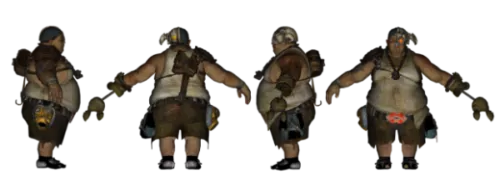 Pigsy Character 3d model Pigsy Character 3d model