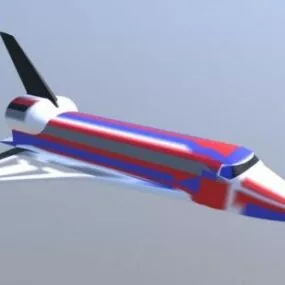 Commercial Plane 3d model