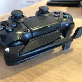 Printable Playstation 4 Button Adaptation 3d model