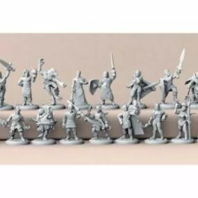 Player Character Collection 3d model
