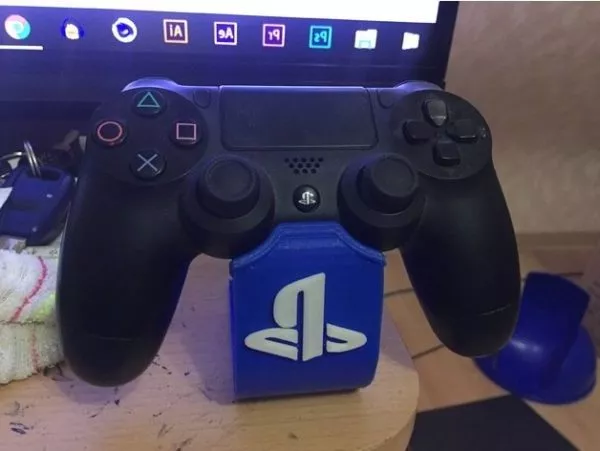 Printable Playstation 4 Controller Stand 3d model Printable Playstation 4 Controller Stand 3d model