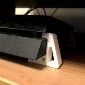 Playstation 4 Horizontal Feet Printable 3d model