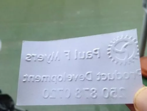 Badge Card 3d model