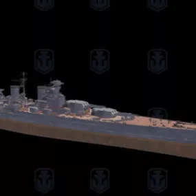 Poltava Battle Cruiser 3d model