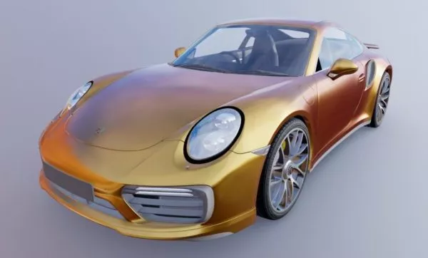 Porsche 911 Turbo Car 3d model Porsche 911 Turbo Car 3d model