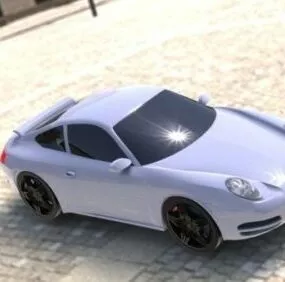 Car Porsche Carrera 3d model