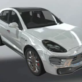 Car Porsche Macan 3d model