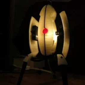 Turret Desk Lamp Printable 3d model