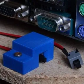 Power Switch Bracket Printable 3d model