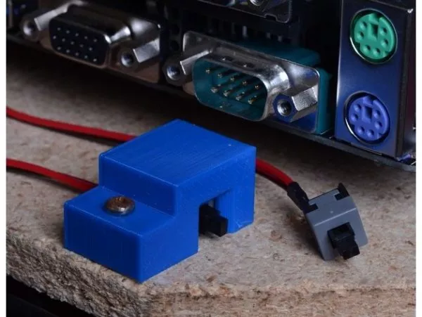 Square Switch Module Style 3d model