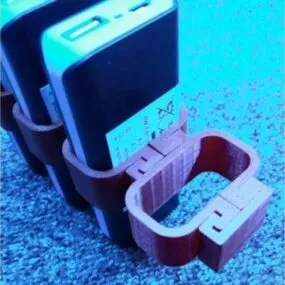 Printable Powerbank Storage 3d model