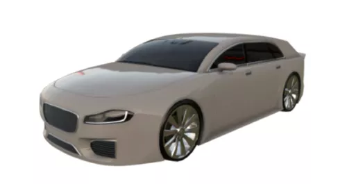 Sedan Car Promotion Car 3d model Sedan Car Promotion Car 3d model