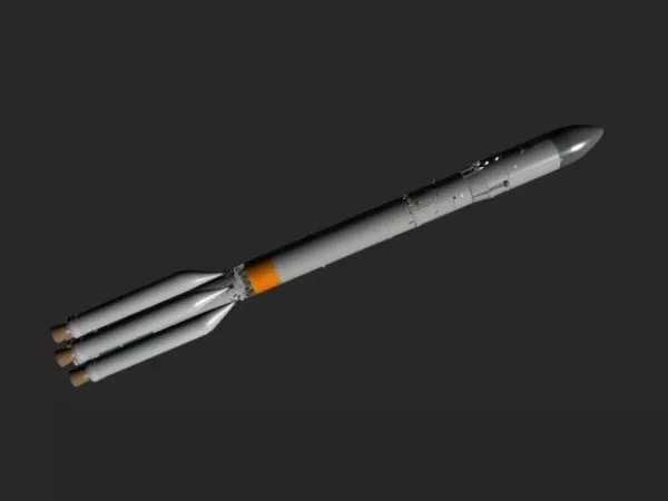 At4 Rocket Launcher 3d model