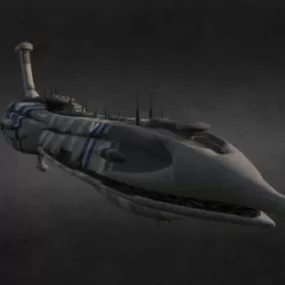 Providence Class Cruiser 3d model