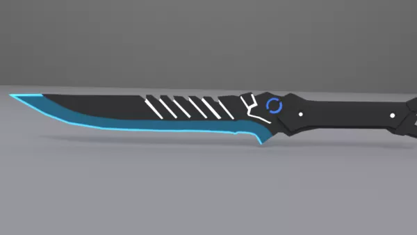 Folding Knives Kit 3d model