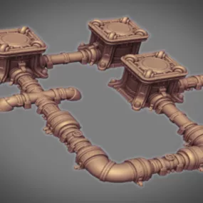 Printable Pump Generator Kit 3d model