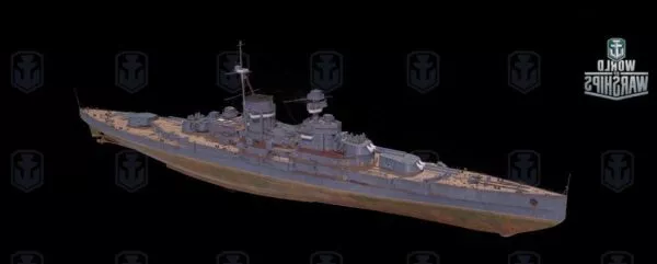 Battle Cruiser Spacecraft 3d model