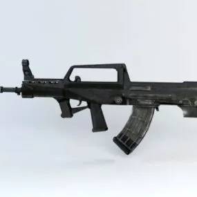 Qbz95 Light Rifle Gun 3d model