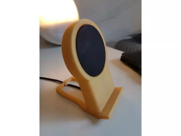 Printable Qi Phone Stand 3d model Printable Qi Phone Stand 3d model