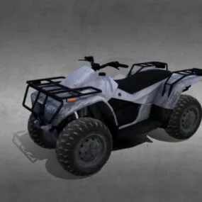 Quad Bike Vehicle 3d model