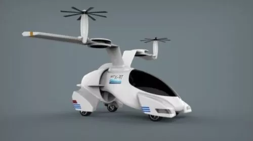 Sci-fi R-tfc Flying Car Design 3d model Sci-fi R-tfc Flying Car Design 3d model