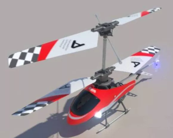 Rc Helicopter 3d model Rc Helicopter 3d model