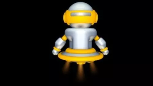 Trophy Cup Man Shape 3d model
