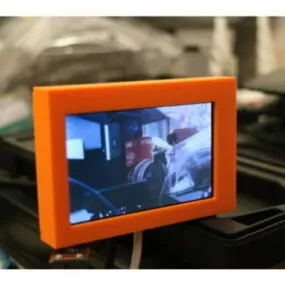 Rpi Zero Hyperpixel Camera Case Printable 3d model