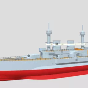 Rss Hammer Ship 3d model