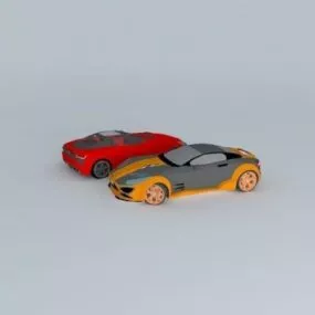 Vehicle Racing Car 3d model