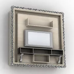 Home Rack Cinema Furniture 3d model