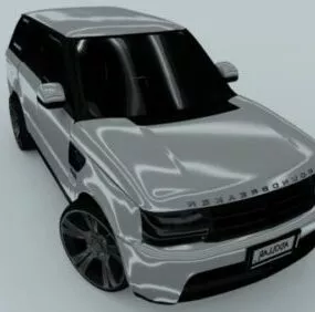 Range Rover Sport Car 2006 3d model