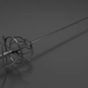 Rapier Weapon 3d model