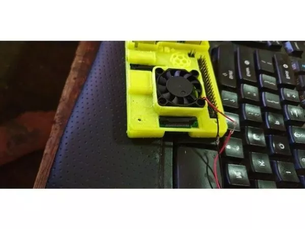 Thin Cpu Cooler Fan 3d model