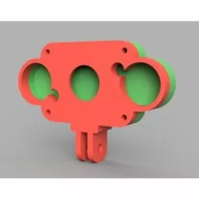 Raspberry Camera Mount Printable 3d model