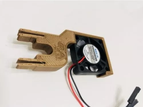 Raspi Fan Mount Printable 3d model Raspi Fan Mount Printable 3d model