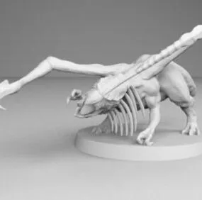 Rasta Space Kangaroo Printable 3d model