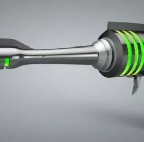 Ray Gun Weapon 3d model