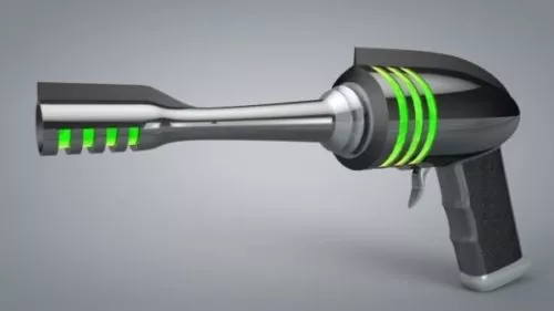 Ray Gun Weapon 3d model Ray Gun Weapon 3d model