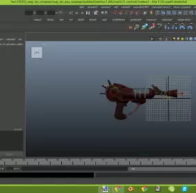 Ray Gun Weapon 3d model