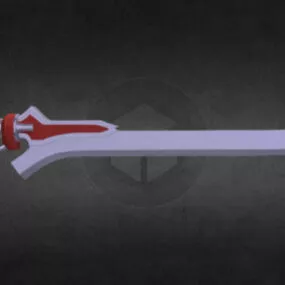 Weapon Red Queen Final Sword 3d model