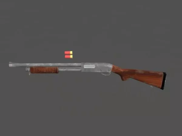 Gaming Gun Spas12 3d model