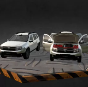 Renault Duster Car 3d model