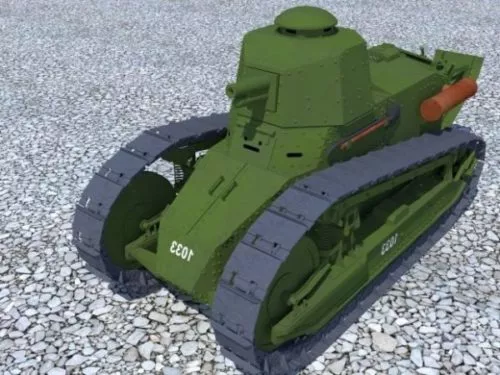 Soviet Tank Is3 3d model