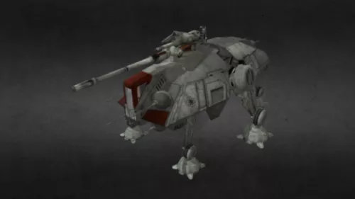 Republic At-te Robot 3d model Republic At-te Robot 3d model