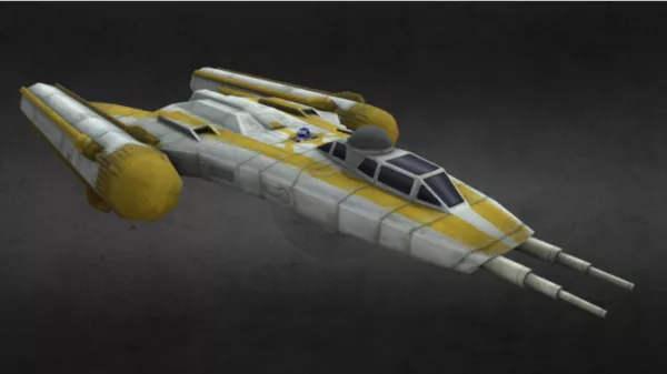 Republic Y-wing Spaceship 3d model Republic Y-wing Spaceship 3d model