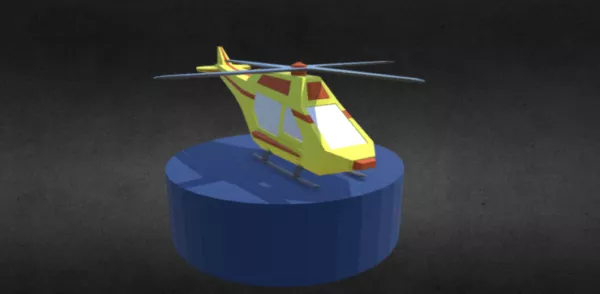 Apache Helicopter 3d model